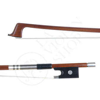 MV Basso Nickel Pernambuco Violin Bow 4/4