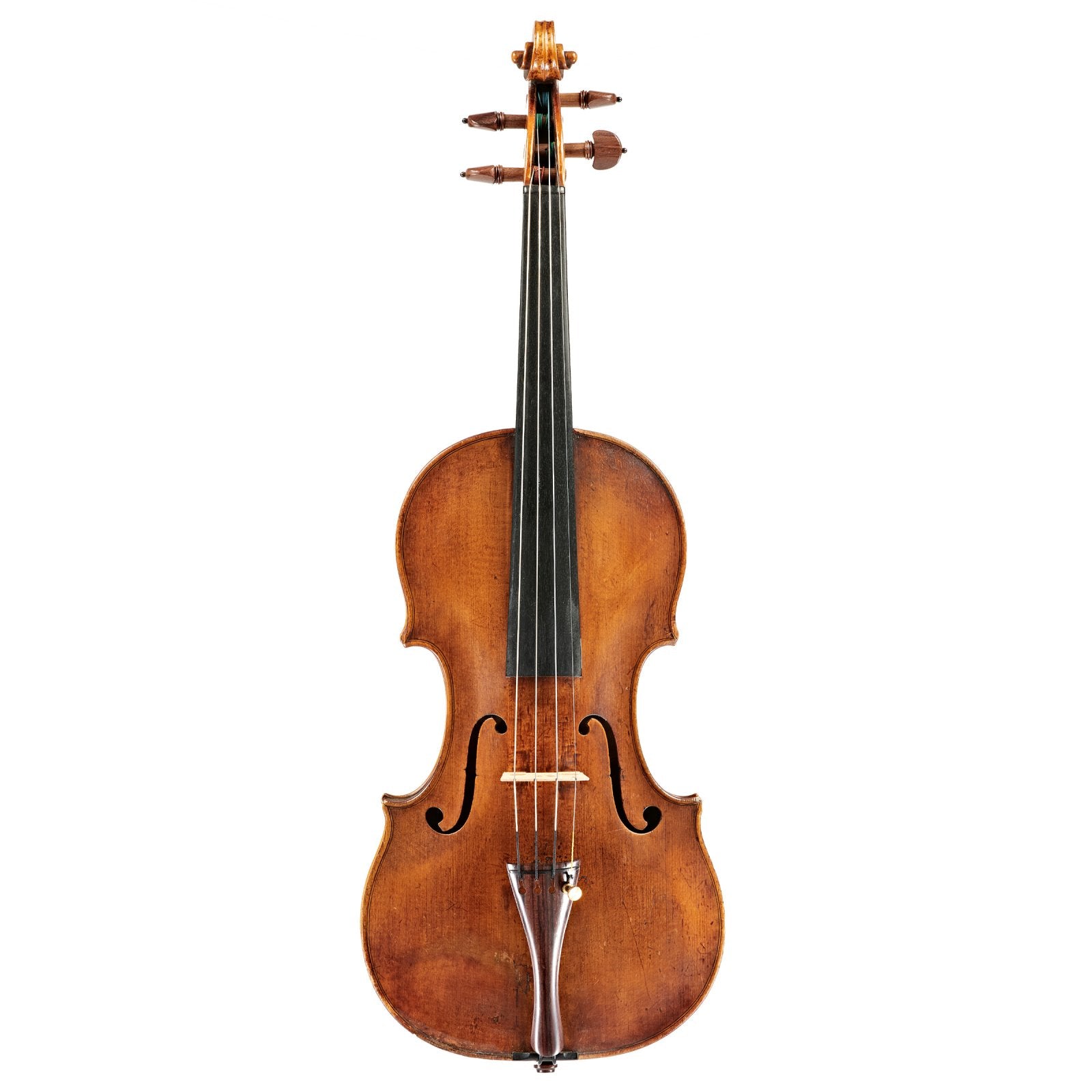 Violin by Aegidius Kloz, Labeled as Sebastian Kloz, Mittenwald