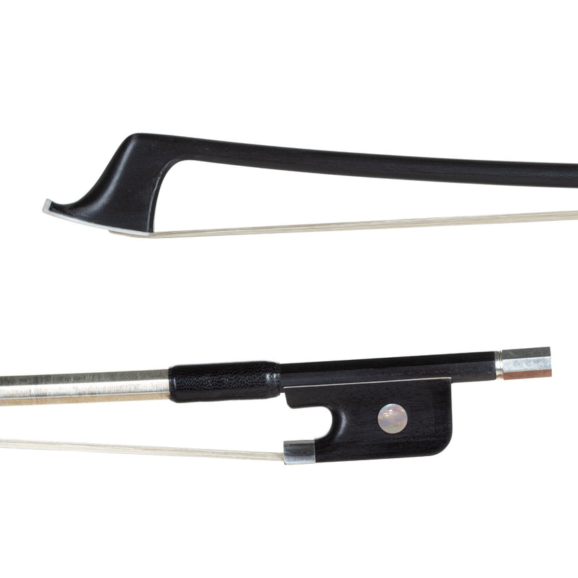 Basso Black Silver Carbon Fiber Cello Bow 4/4