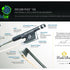 CodaBow Diamond SX Carbon Fiber Violin Bow 4/4