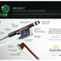 CodaBow Prodigy Carbon Fiber Violin Bow 4/4