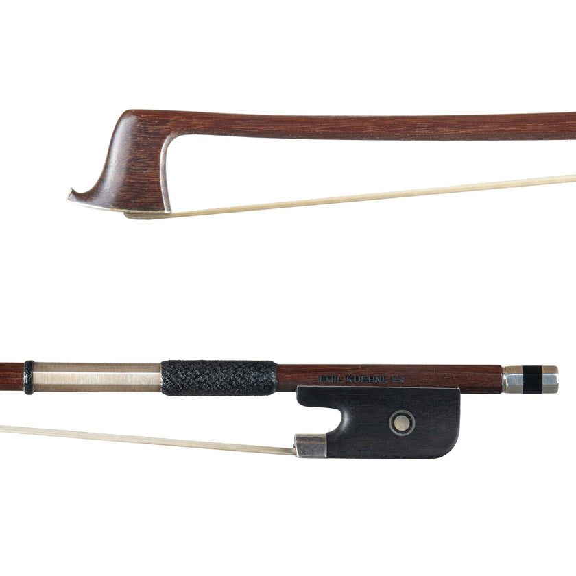 Emil Kuehnl Silver Pernambuco Viola Bow 14