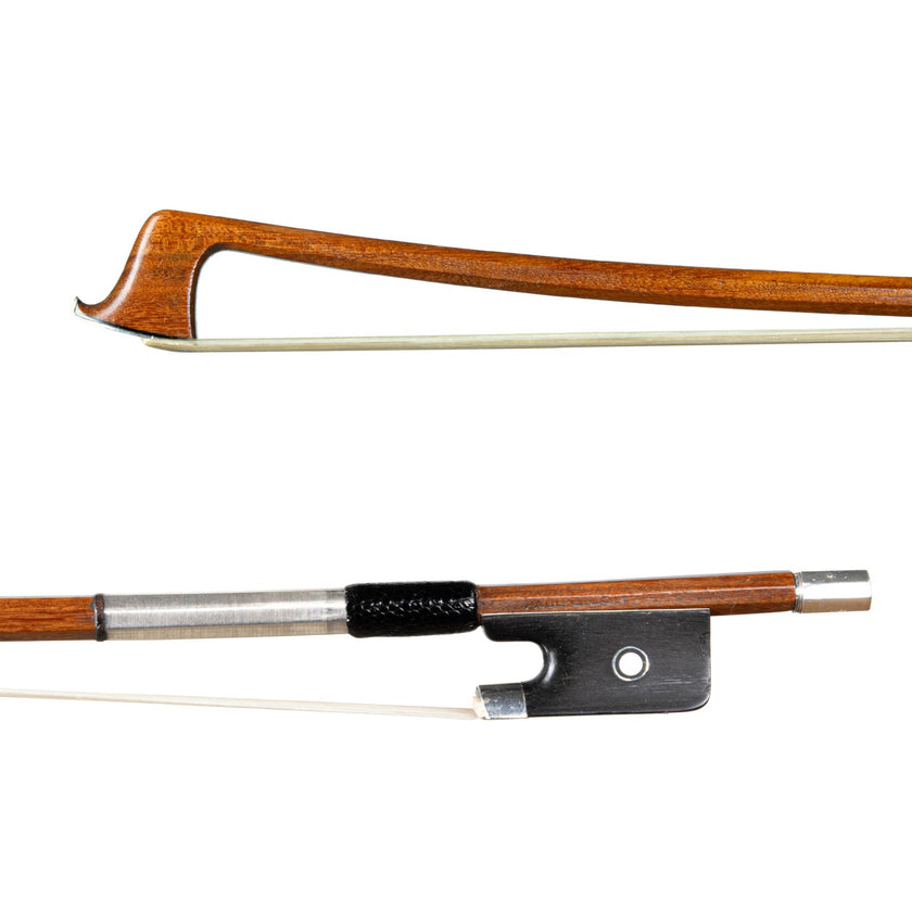 German Silver Pernambuco Hexagonal Viola Bow