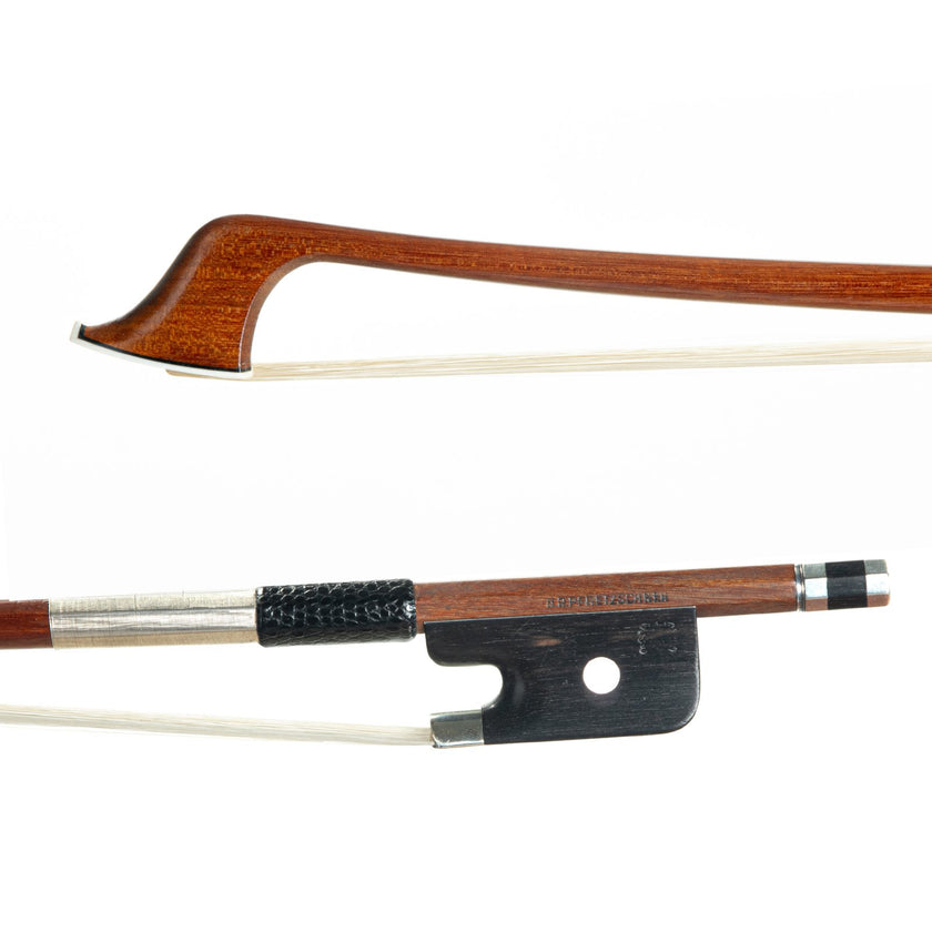 Cello Bow by H.R. Pfretzschner - Silver, Permanbuco