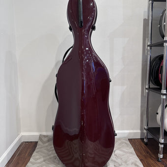 [Garage Sale] Fiberglass Cello Case 3/4 - Plum