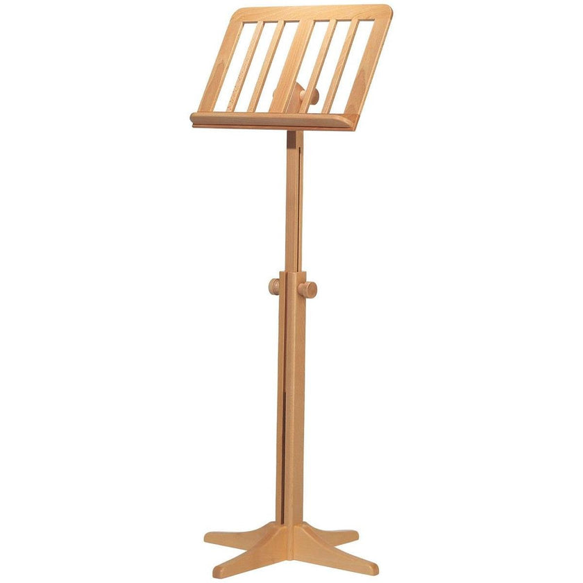 K&M 116/1 Wooden Music Stand - Beech