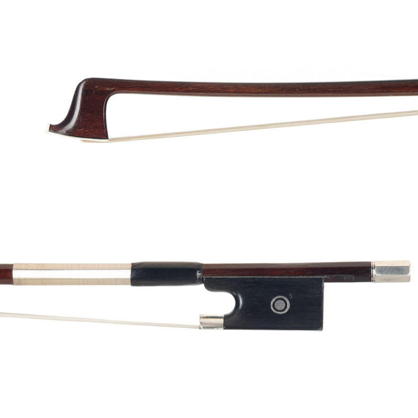 Viola Bow by Louis Morizot Freres Silver 1955