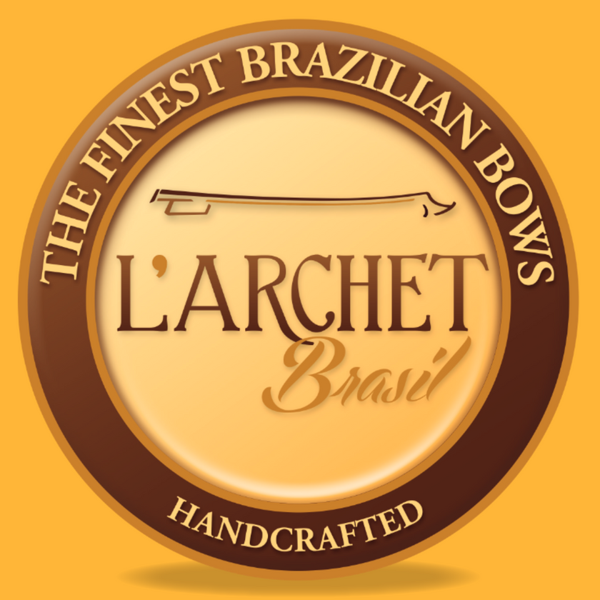 L'Archet Brasil Nickel Ipe Half Mount Viola Bow 14