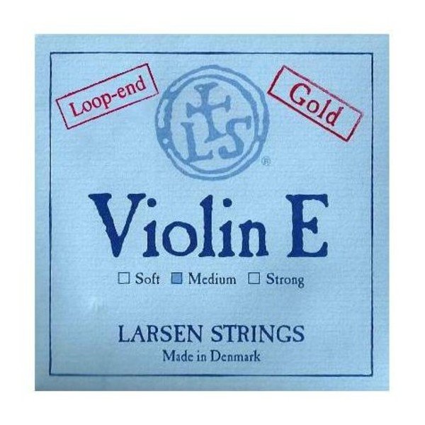 Larsen Violin E Loop - Gold