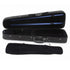 MV Dart Shaped Violin Case - Black / Blue