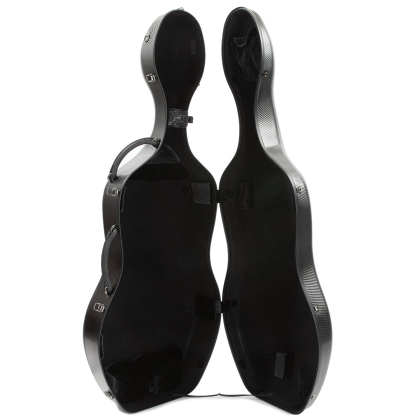 MV Textured Polycarbonite Cello Case - 4/4