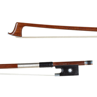 P.F. Riede One Star Silver Pernambuco Violin Bow 4/4