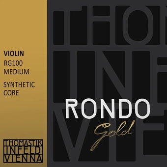 Rondo Gold Violin E Gold Plated Carbon Steel