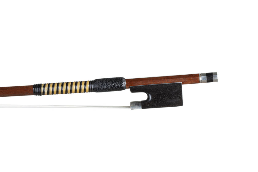 Solid Frog Pernambuco Viola Bow