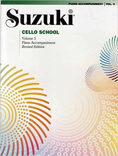 SUZUKI ACCOMP CELLO BK 3