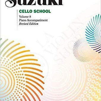 SUZUKI ACCOMP CELLO BK 8