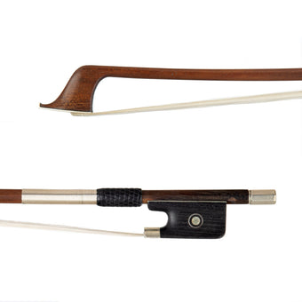Cello Bow by Victor Fetique 1920 Nickel FM