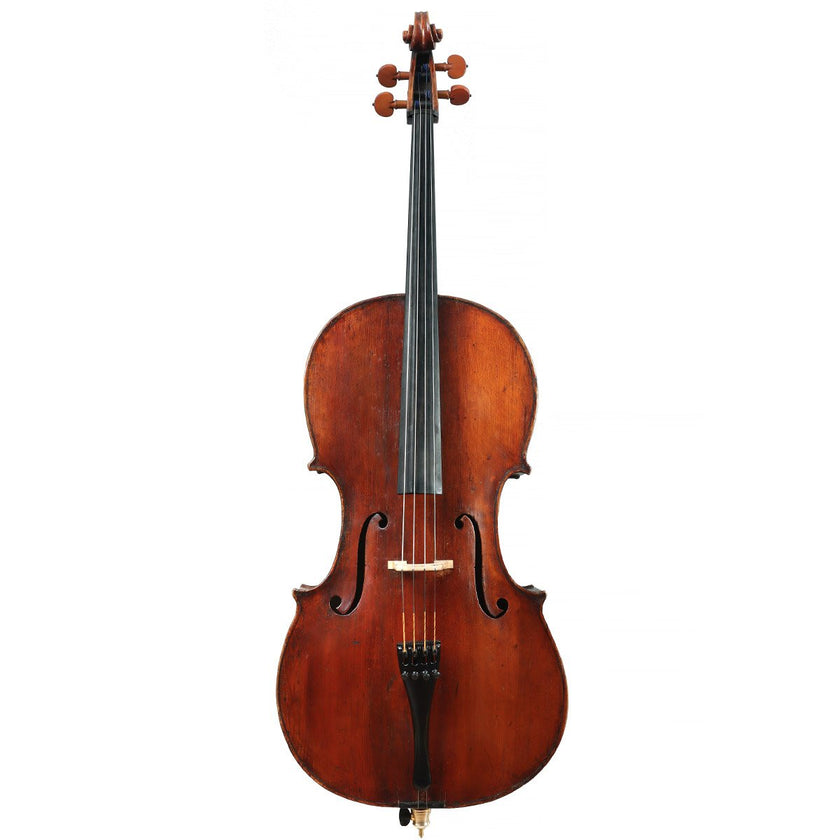 Fine Cello by Lorenzo Ventapane 1810-15 Labeled Joseph Antonio Gagliano