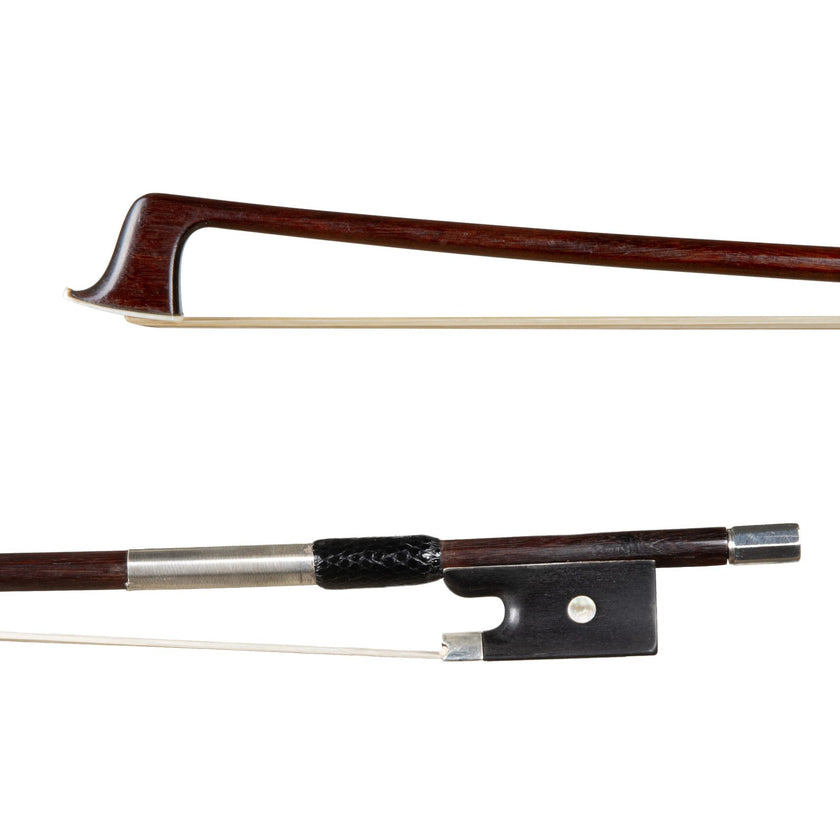 Vintage German Violin Bow Silver Pernambuco