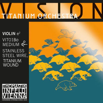 Vision Titanium Orchestra Violin E Wound